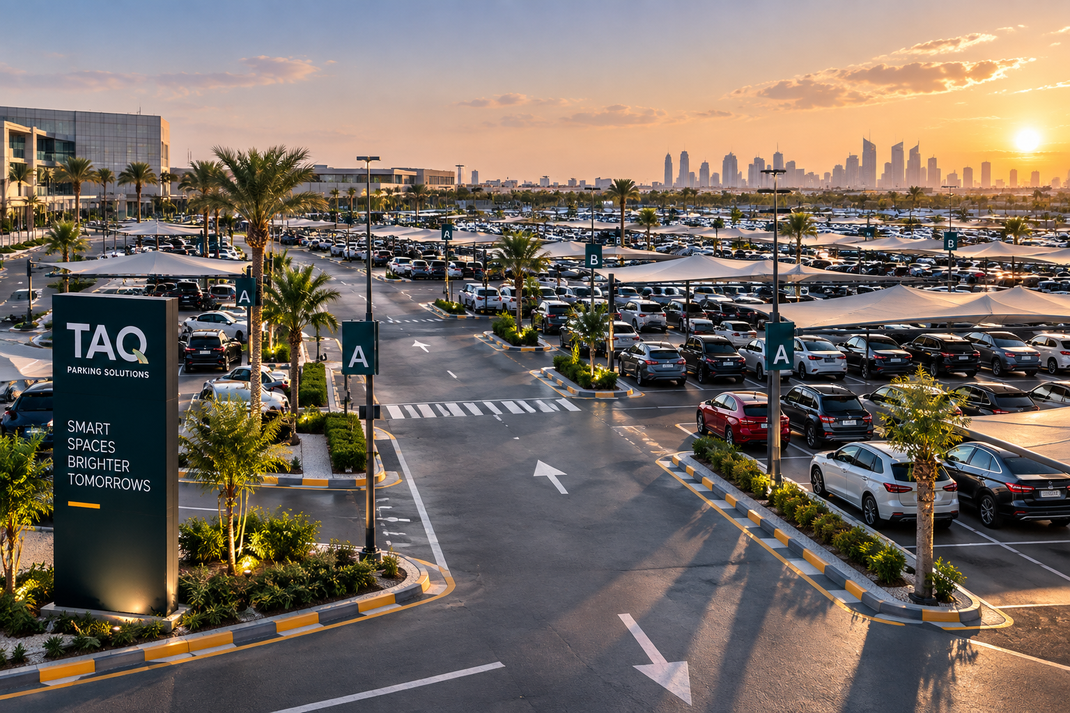 TAQ smart parking technology including ANPR, LIDAR, CCTV and parking monitoring systems